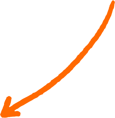 Arrow pointing to demo